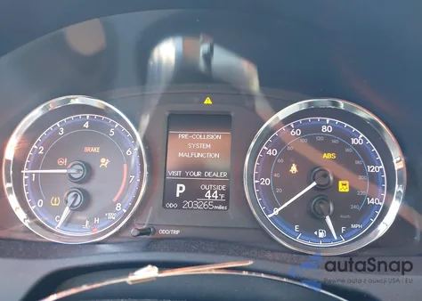 2017 Toyota Corolla Le из США, поврежденный, VIN 2T1BURHE5HC766602